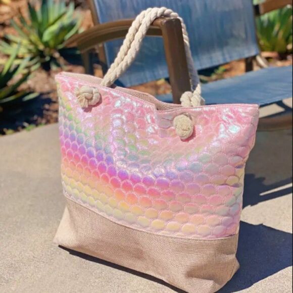 Blush Salty and Sweet NEW Rainbow tote bag - Picture 2 of 6
